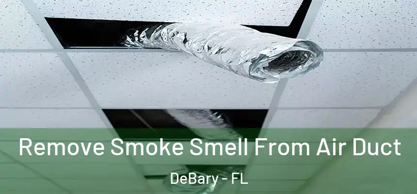 Remove Smoke Smell From Air Duct DeBary - FL